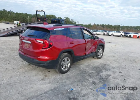 2024 GMC Terrain Fwd Sle from USA, damaged, VIN 3GKALMEG4RL111308